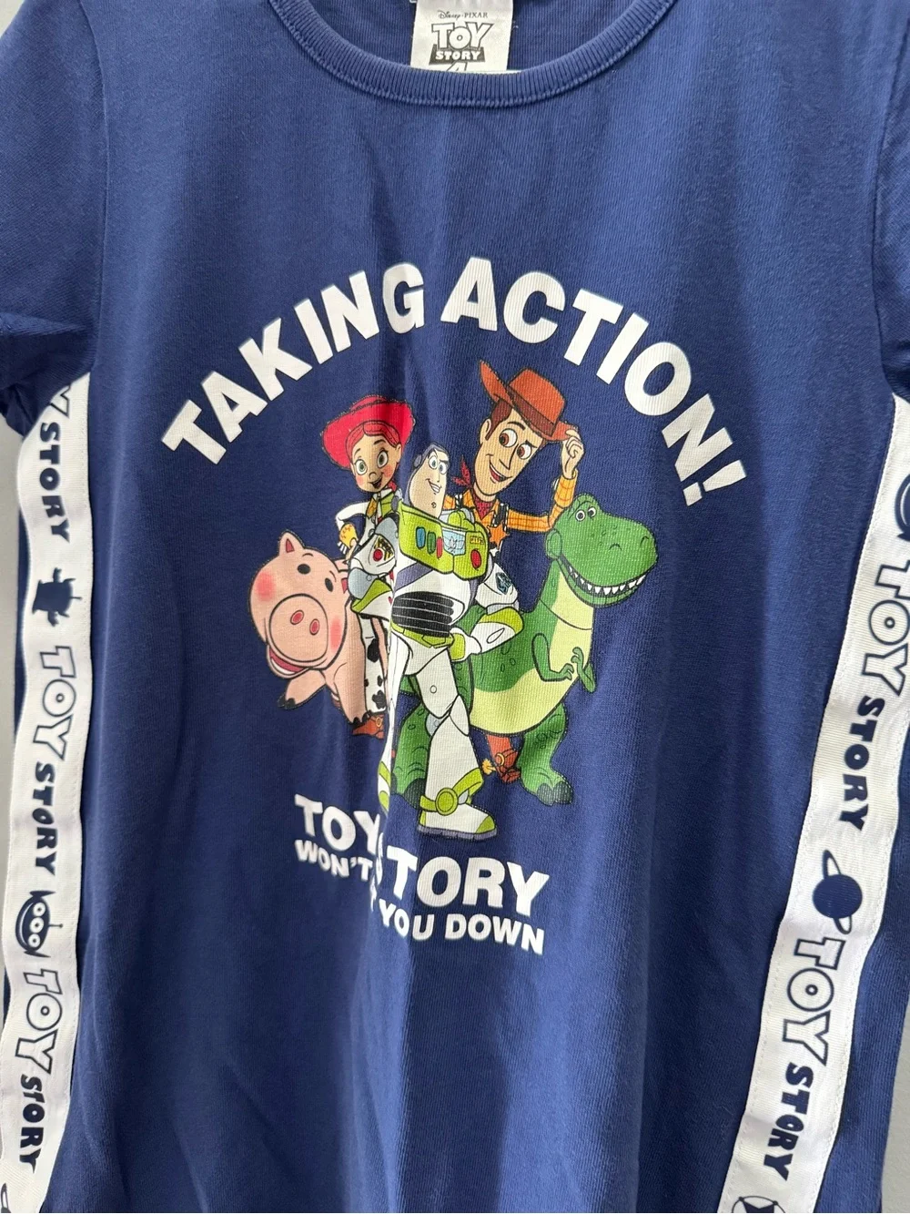 Disney Toy Story Navy Girls' Graphic Dress